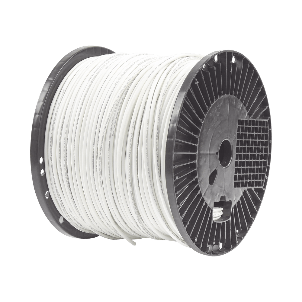 Bobina de Cable UTP de 4 Pares Vari-MaTriX Cat6A 23 AWG CMR (Riser) Color Blanco 305m - SILYMX