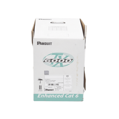 Bobina De Cable Utp 305 M. De Cobre Tx6000™ Pannet Reelex Azul Categoría 6 Mejorado (23 Awg) Pvc (Cmr Riser) De 4 Pares - SILYMX