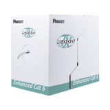 Bobina De Cable Utp 305 M. De Cobre Tx6000™ Pannet Reelex Gris Categoría 6 Mejorado (23 Awg) Pvc (Cmr Riser) De 4 Pares - SILYMX