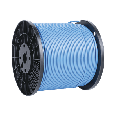 Bobina de Cable UTP de 4 Pares MaTriX Cat6A de Diámetro Reducido 26 AWG CMR (Riser) Color Azul 305m - SILYMX