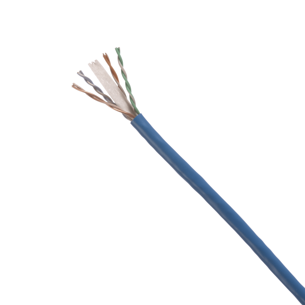 Bobina de Cable UTP Panduit Categoría 6 de Alto Rendimiento (+350 MHz) 23 AWG PVC (CMR, Riser) Bobina de 305 m Color Azul - SILYMX