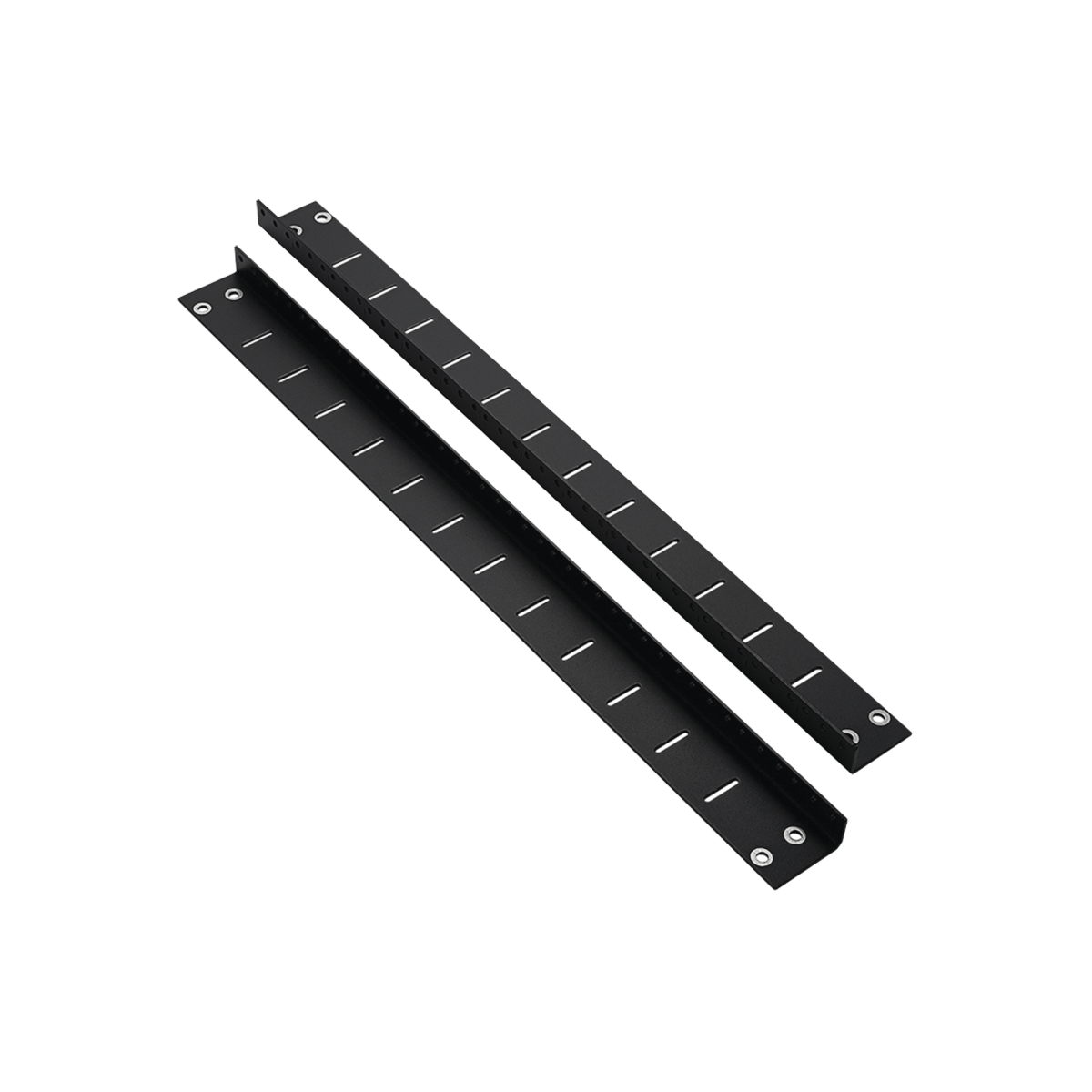 Kit De Rieles Posteriores Para Gabinetes Panzone De Panduit De 18 Ur Color Negro - SILYMX