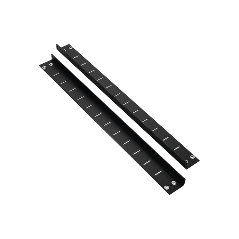 Kit De Rieles Posteriores Para Gabinetes Panzone De Panduit De 18 Ur Color Negro - SILYMX