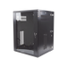 Gabinete Panzone De Montaje En Pared De 19In Puerta Ventilada 18 Ur 635Mm De Profundidad Color Negro - SILYMX