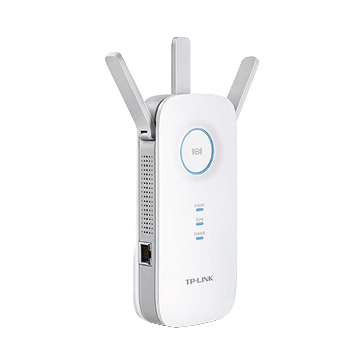 Repetidor Extensor de Cobertura TP-LINK WiFi AC 1750 Mbps doble banda 2.4 GHz y 5 GHz con 1 puerto 1000 Mbps 3 antenas RE450 - SILYMX