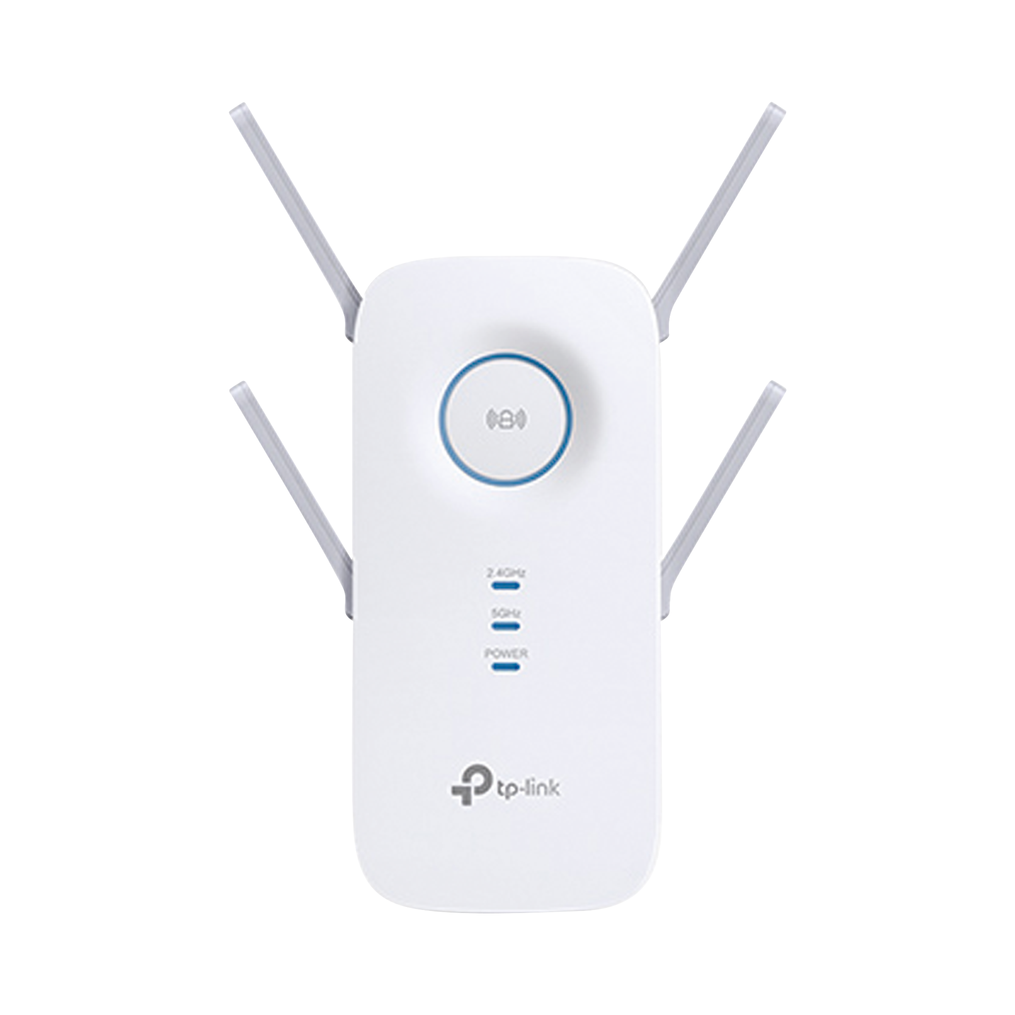 Repetidor / Extensor de Cobertura WiFi AC, 2600 Mbps, doble banda 2.4 GHz y 5 GHz, con 1 puerto 10/100/1000 Mbps, 4 antenas externas - SILYMX