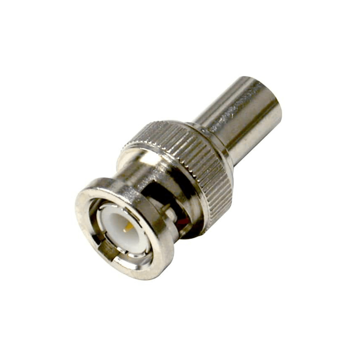 Carga Coaxial Terminal de 75 Ohm para CCTV, 1/2 Watt, en Conector BNC Macho, Níquel/ Oro/ Teflón. - SILYMX