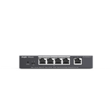 Switch Administrable PoE con 5 puertos Gigabit, 4 PoE 802.3af/at, gestión gratuita desde la nube, 54w - SILYMX