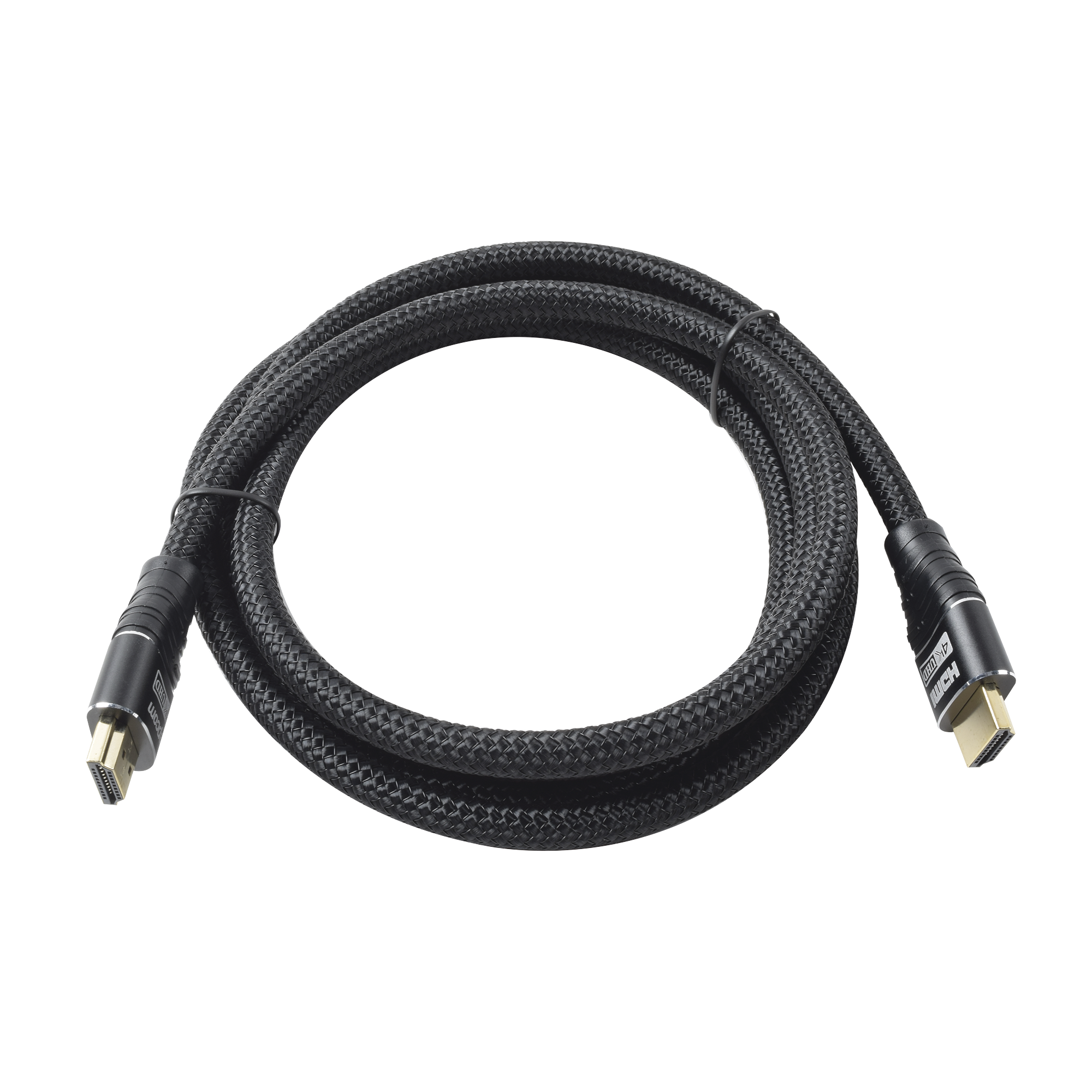 Cable HDMI Ultra-Resistente Redondo de 1.8m ( 5.9 ft ) Optimizado para Resolución 4K ULTRA HD - SILYMX