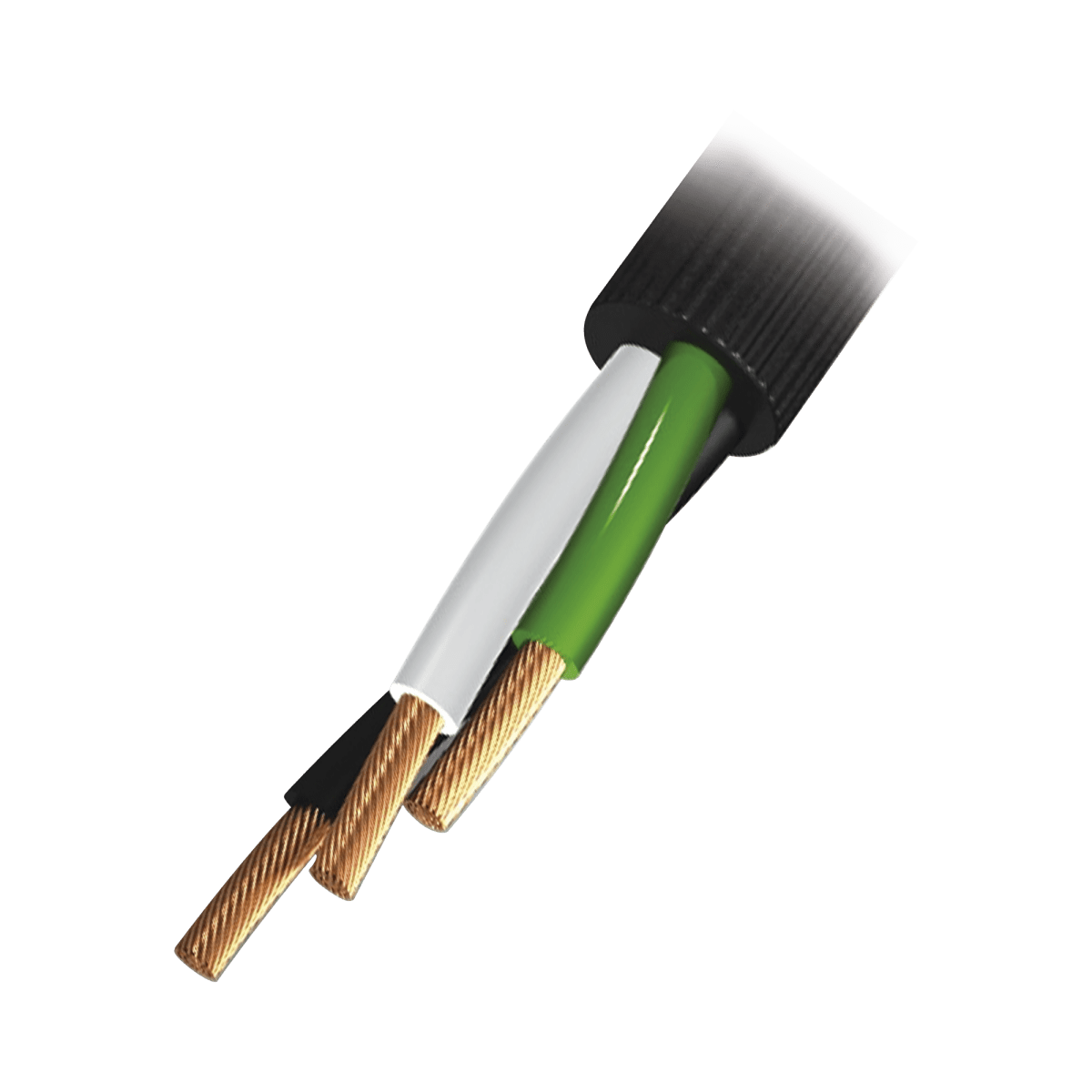 Cable Eléctrico de Uso Rudo 3 Hilos Calibre 14 AWG, Hasta 600 V. Rollo de 100 m. - SILYMX