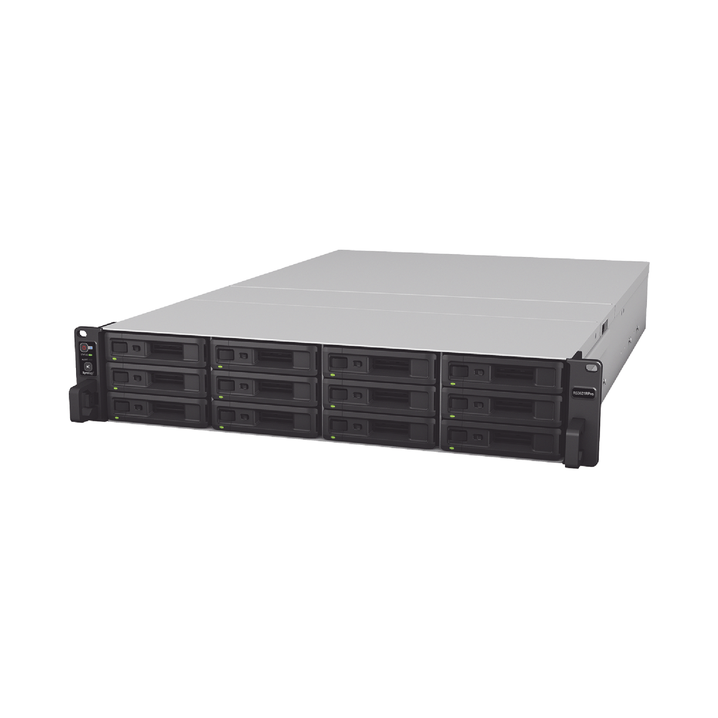 Servidor NAS para rack de 12 bahías / Expandible a 36 bahías / Hasta 432 TB / Doble fuente de poder - SILYMX