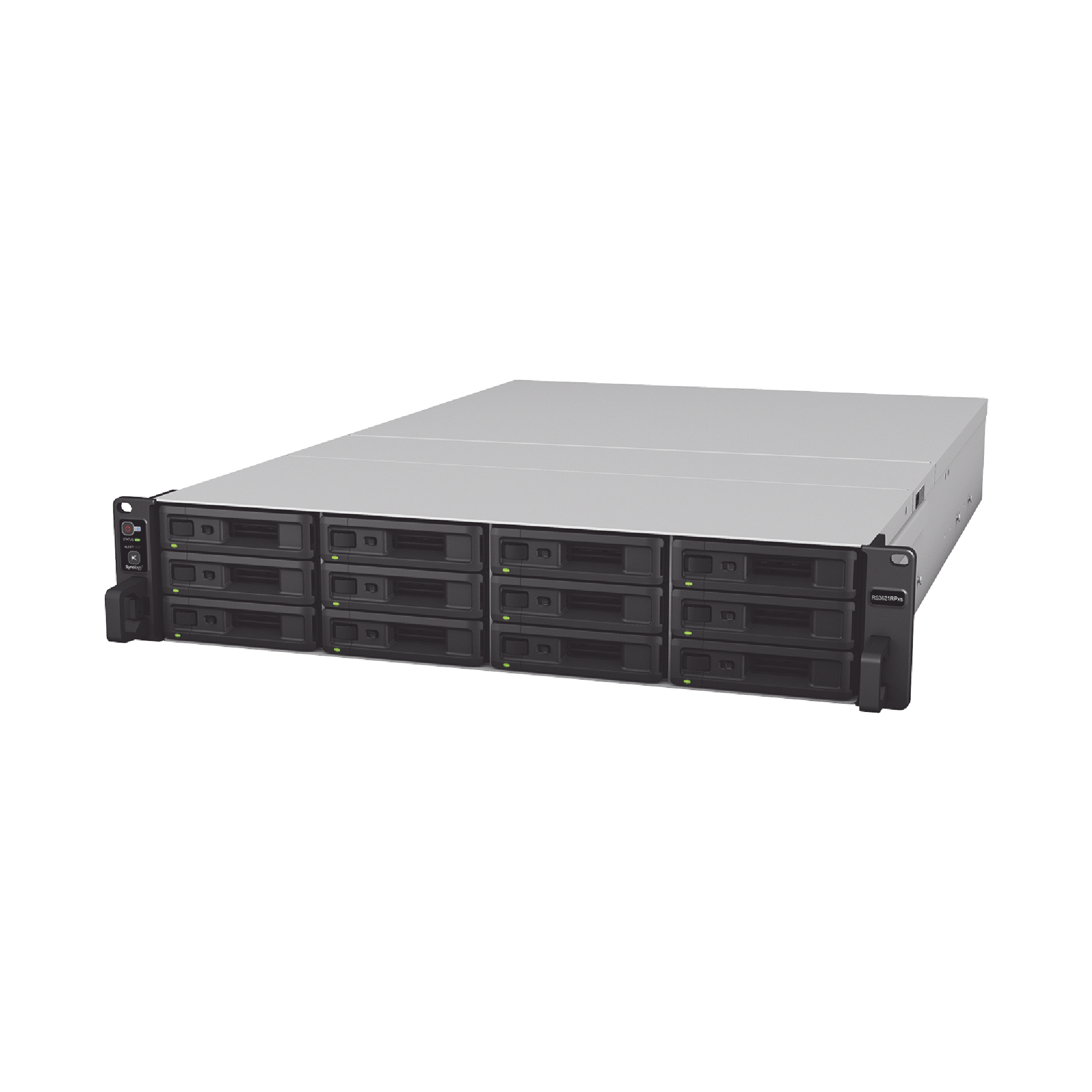 Servidor NAS para rack de 12 bahías / Expandible a 36 bahías / Hasta 432 TB / Doble fuente de poder - SILYMX