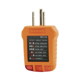 Probador de Tomacorrientes Estándar, con Secuencia de Luces para Indicar un Cableado Correcto/Incorrecto. - SILYMX