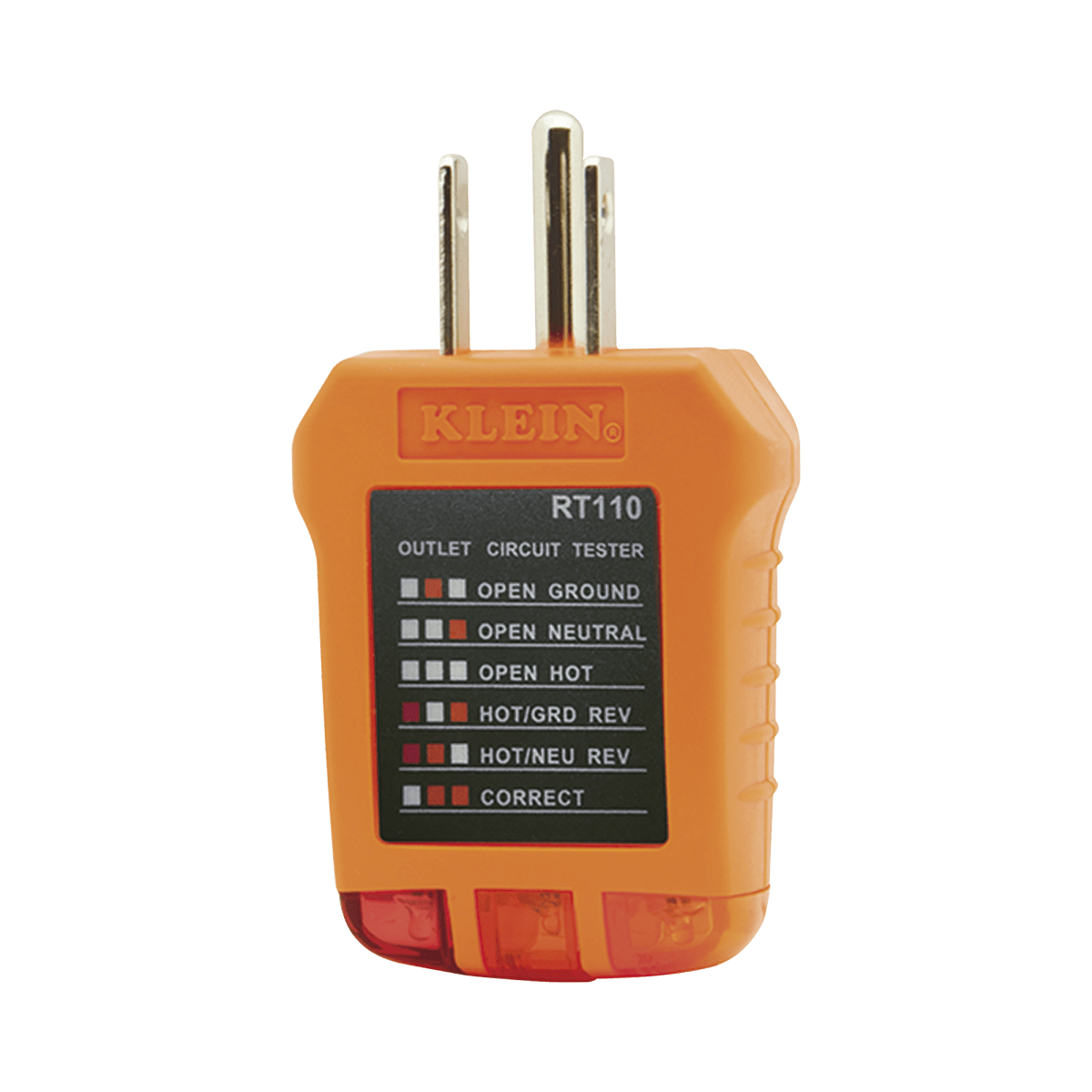 Probador de Tomacorrientes Estándar, con Secuencia de Luces para Indicar un Cableado Correcto/Incorrecto. - SILYMX