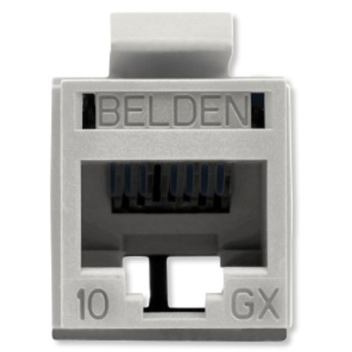 Belden Jack de Red Cat6a RJ-45 Gris RVAMJKUGY-S1