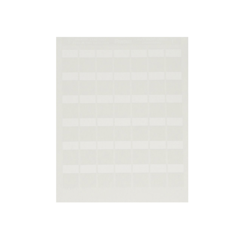 Hojas Con 2500 Etiquetas Auto-Laminadas Para Impresora Láser/Inyección De Tinta Para Cables De 2 A 4.1 Mm De Diámetro (18 - 14 Awg) - SILYMX