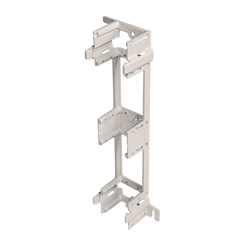 Bracket para Montaje de Regleta S66 Acepta 1 regleta M150 6 conectores de 25 pares - SILYMX