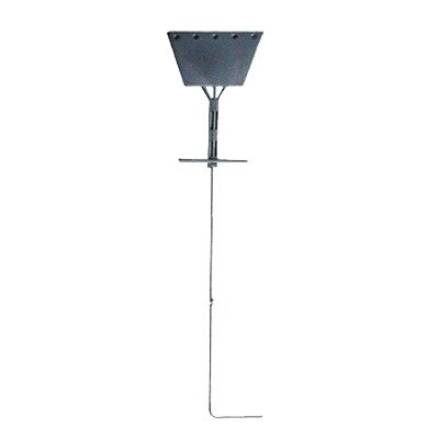 Ancla tipo Paleta con Redondo 3/4", placa de 1/2", 195 cm de Largo, Galvanizado por Inmersión en Caliente. - SILYMX