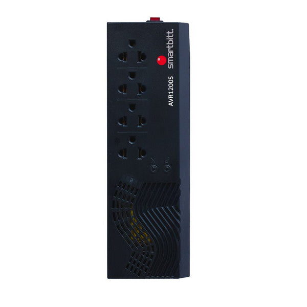 Regulador Smartbitt SBAVR1200S 600W Entrada 1200V Salida 120V 4 Contactos - SILYMX