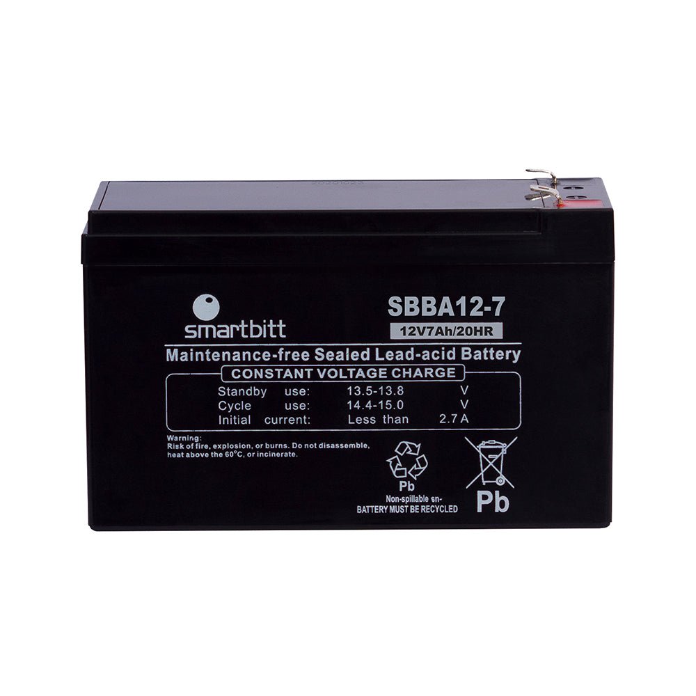 Smartbitt Batería de Reemplazo para No Break SBBA12-7 12V 7Ah - SILYMX