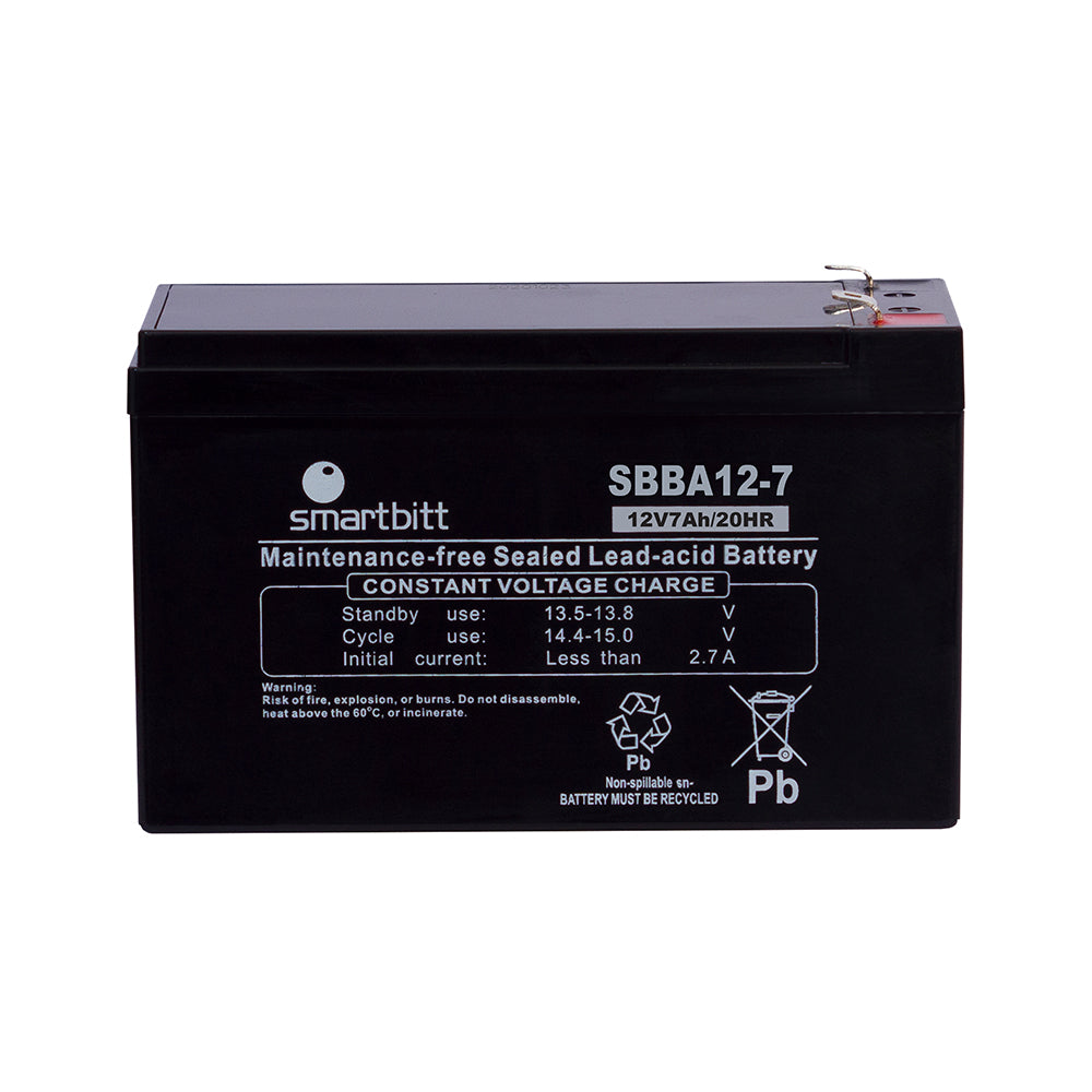 Smartbitt Batería de Reemplazo para No Break SBBA12-7 12V 7Ah