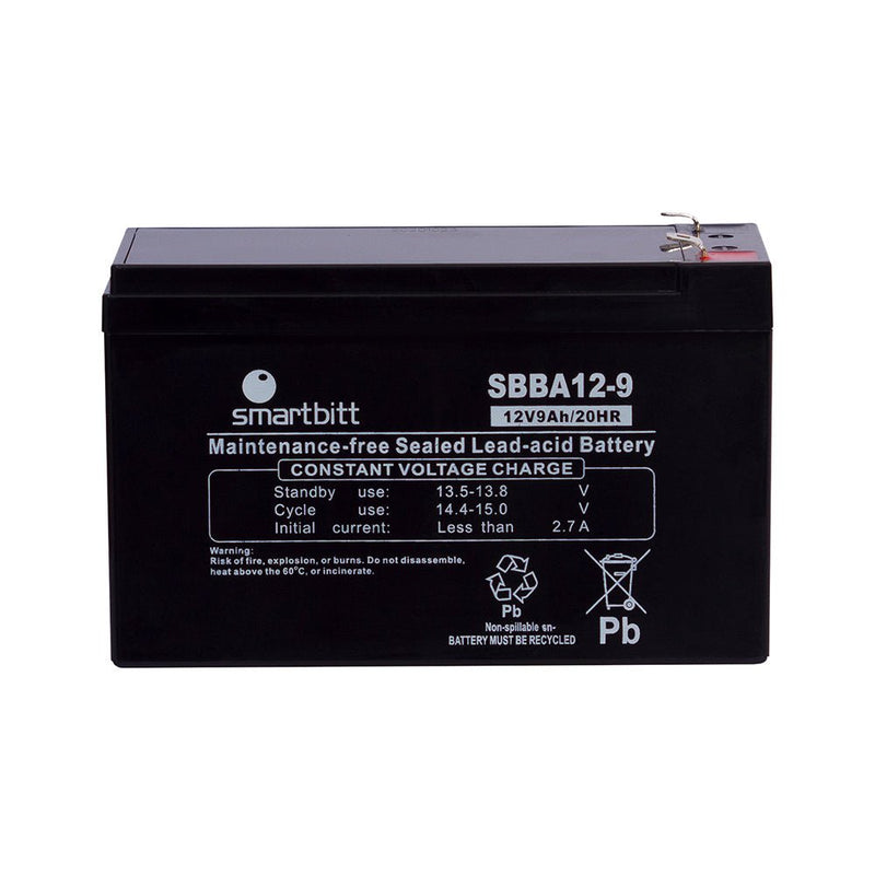 Smartbitt Batería de Reemplazo para No Break SBBA12-9 12V 9Ah - SILYMX