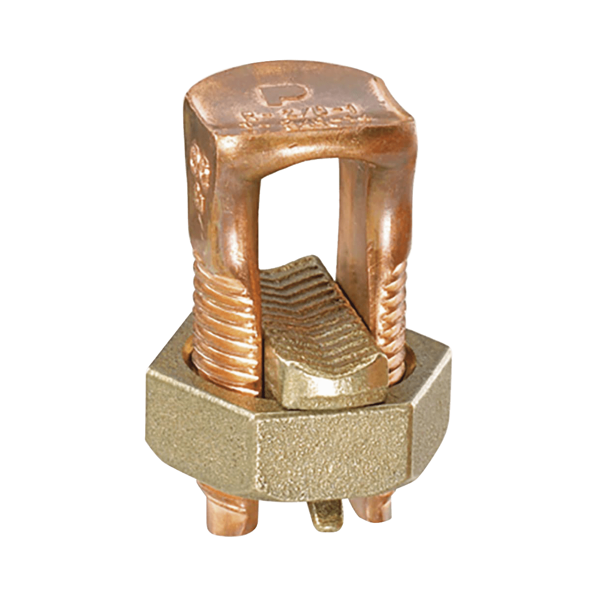 Conector Mecánico De Puesta A Tierra De Cobre Para Cables De Calibre 8 A 6 Awg - SILYMX