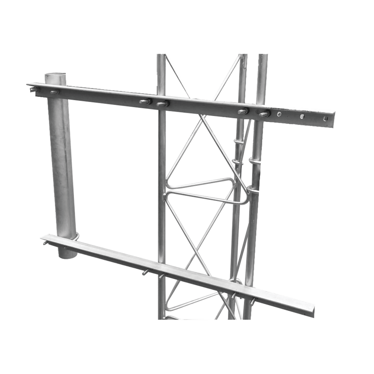 Brazo para Torre Arriostrada de Ángulo para tramos de 30, 35 y 45 cm de ancho. - SILYMX
