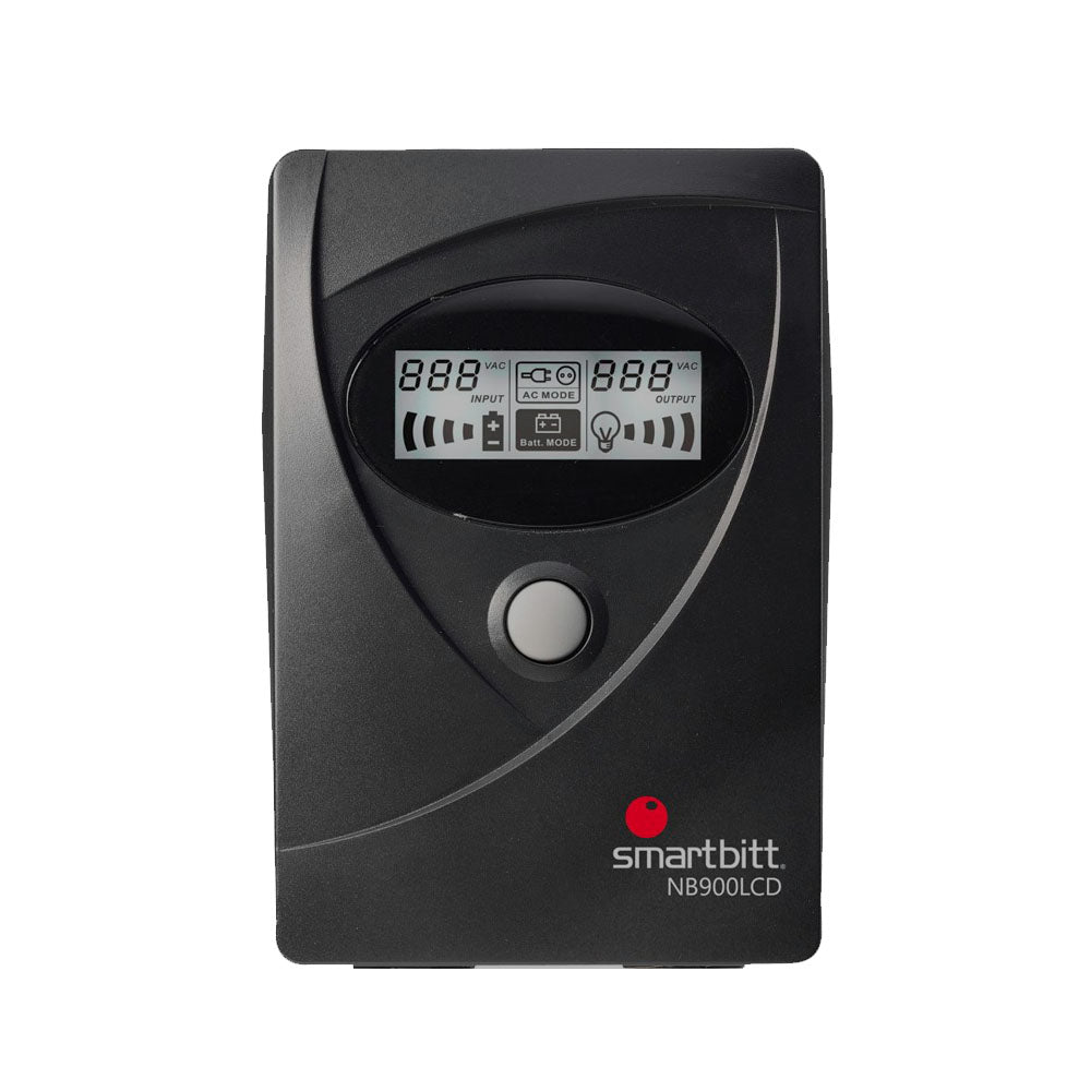 No-Break SMARTBITT 900 VA 480W Negro Hogar y Oficina - SILYMX