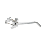 Brazo Galvanizado Para Luminaria 2" Diámetro Con Abrazadera Para Poste Hasta 3" Diámetro. S-BRA-LUM1 - SILYMX