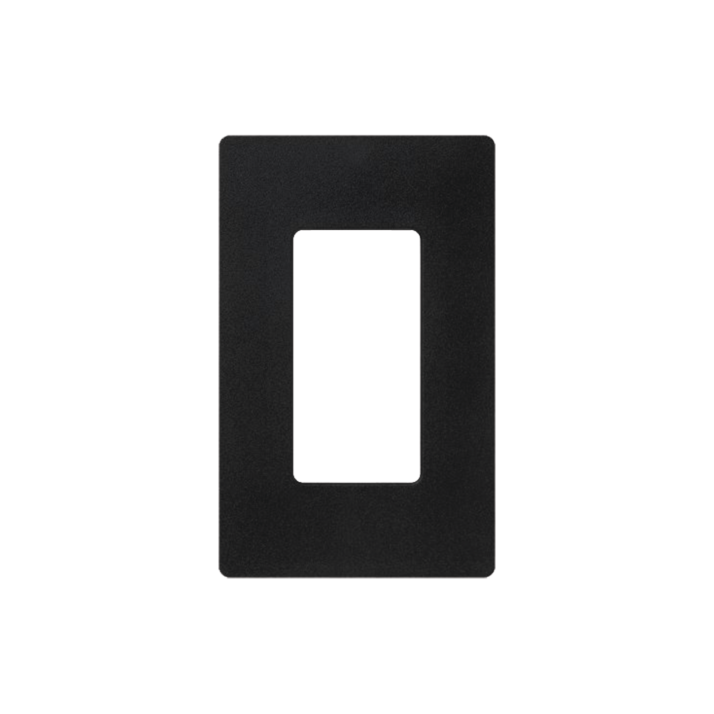 Placa de pared 1 espacio, para atenuador (dimmer), apagador ó control remoto inalámbrico LUTRON. - SILYMX