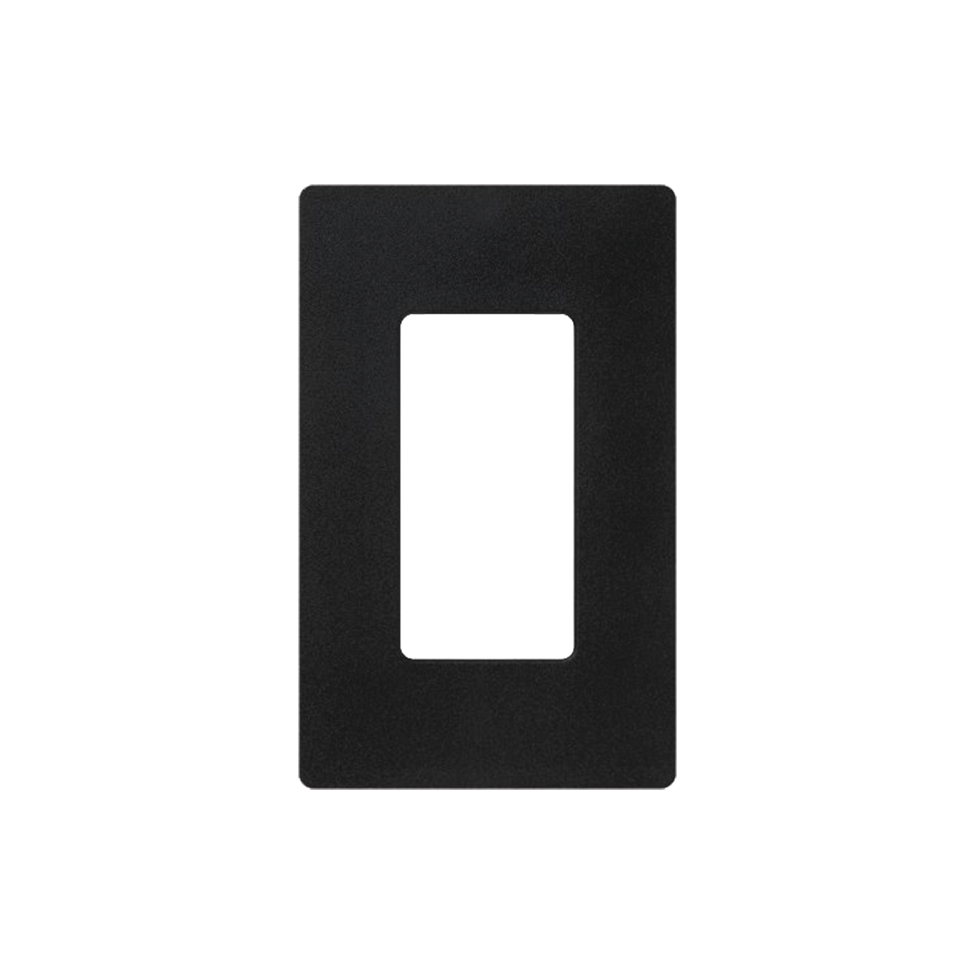 Placa de pared 1 espacio, para atenuador (dimmer), apagador ó control remoto inalámbrico LUTRON. - SILYMX