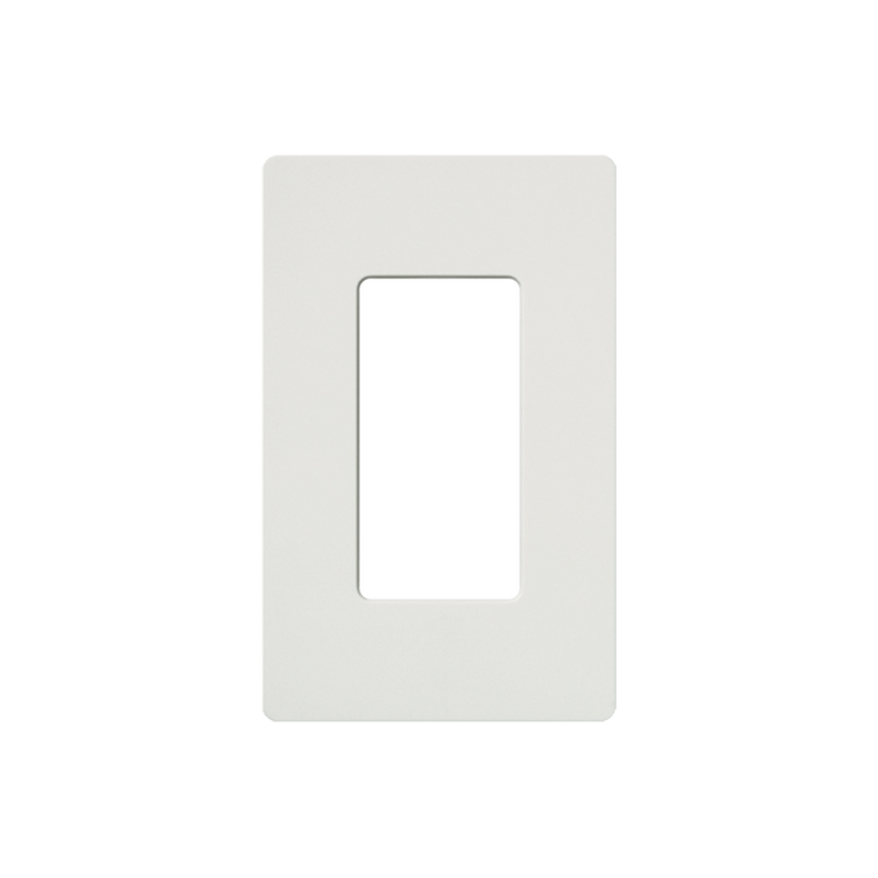 Placa de pared 1 espacio, para atenuador (dimmer), apagador ó control remoto inalámbrico LUTRON. - SILYMX