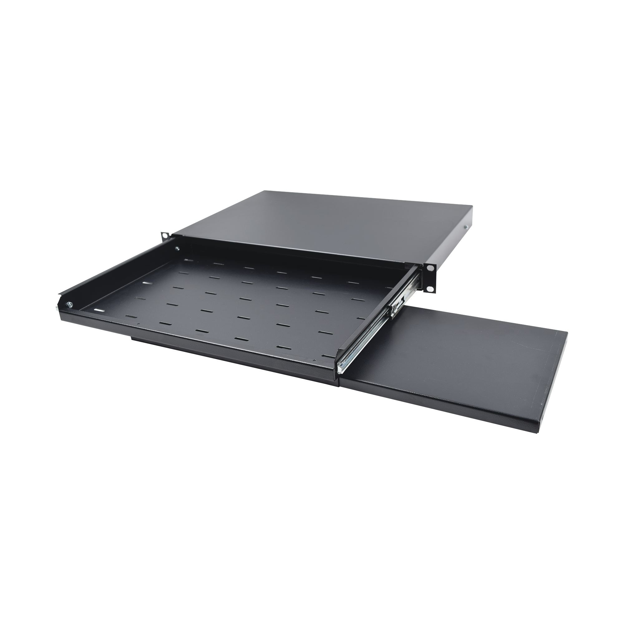 Charola Abatible para Teclado y Ratón con Rack de 19", 1UR. - SILYMX