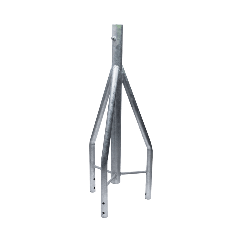 Tramo De Remate (Copete) Para Tramo Stz-30 Galvanizado Electrolítico Con Opresores Para Pararrayo. SCZ-30-P - SILYMX