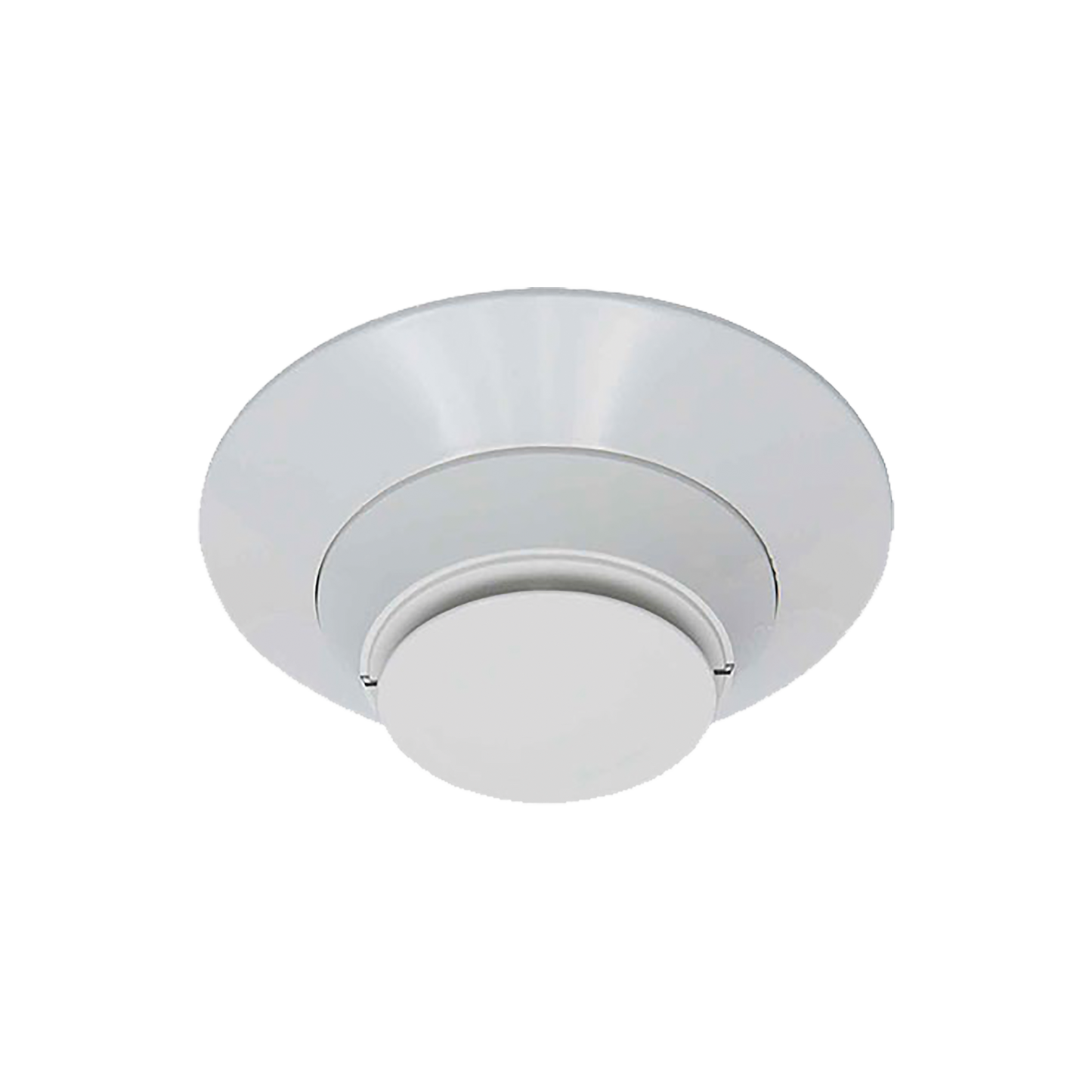 Detector de humo fotoeléctrico direccionable con prueba remota para ducto, color marfil. - SILYMX