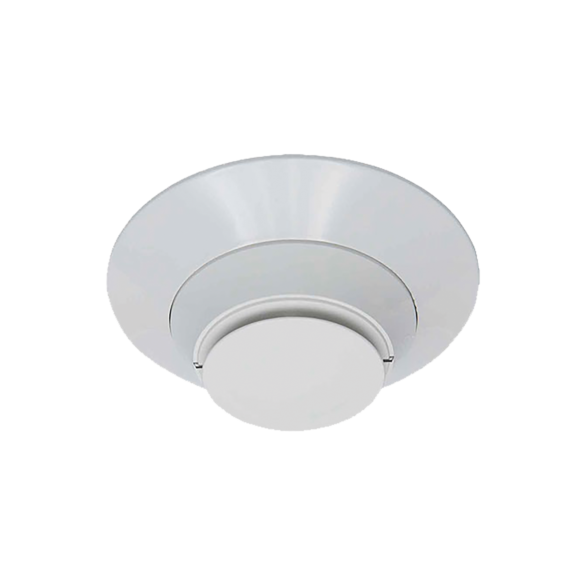 Detector de humo fotoeléctrico direccionable con prueba remota para ducto, color marfil. - SILYMX