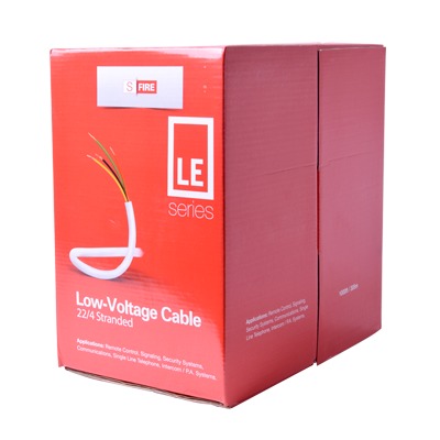 Bobina de Cable SFIRE para alarma 6X22 AWG CCA 305 Metros SF-22-06-LE - SILYMX