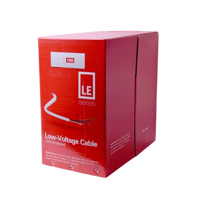 Bobina de Cable SFIRE para alarma 6X22 AWG CCA 305 Metros SF-22-06-LE - SILYMX