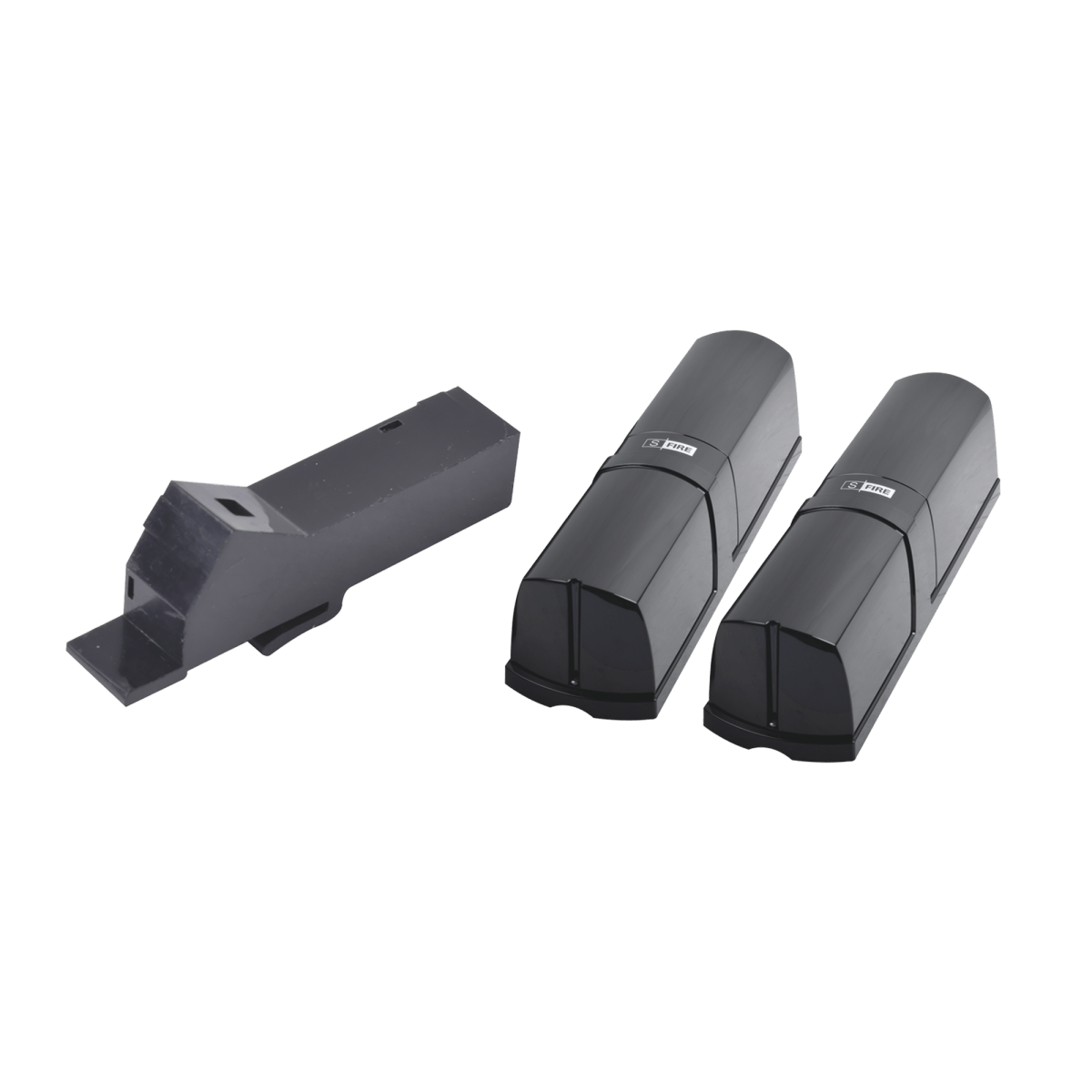 KIT Detector de rayo fotoeléctrico / 4 rayos / 4 frecuencias / 250mts exterior / Alimentacion 12-24 vcd - SILYMX