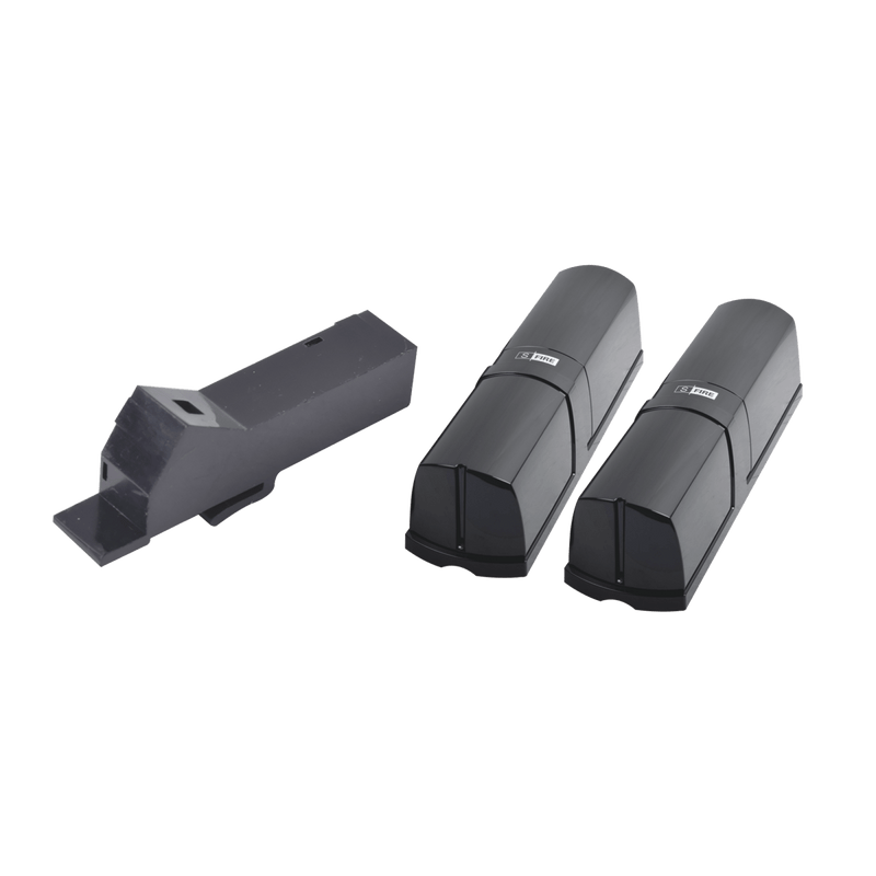 KIT Detector de rayo fotoeléctrico / 4 rayos / 4 frecuencias / 250mts exterior / Alimentacion 12-24 vcd - SILYMX