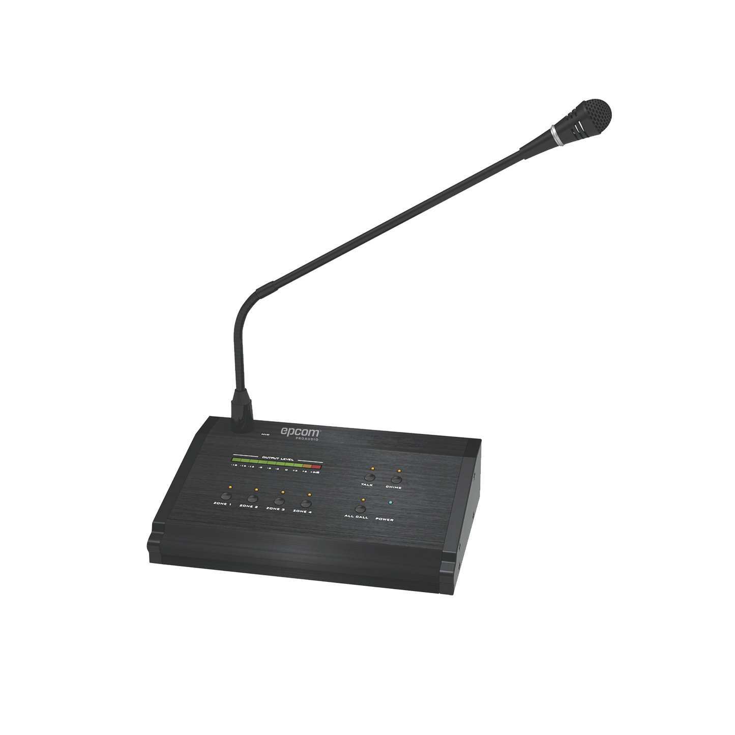 Micrófono a Distancia de 4 Zonas para Sistema de Voceo - SILYMX