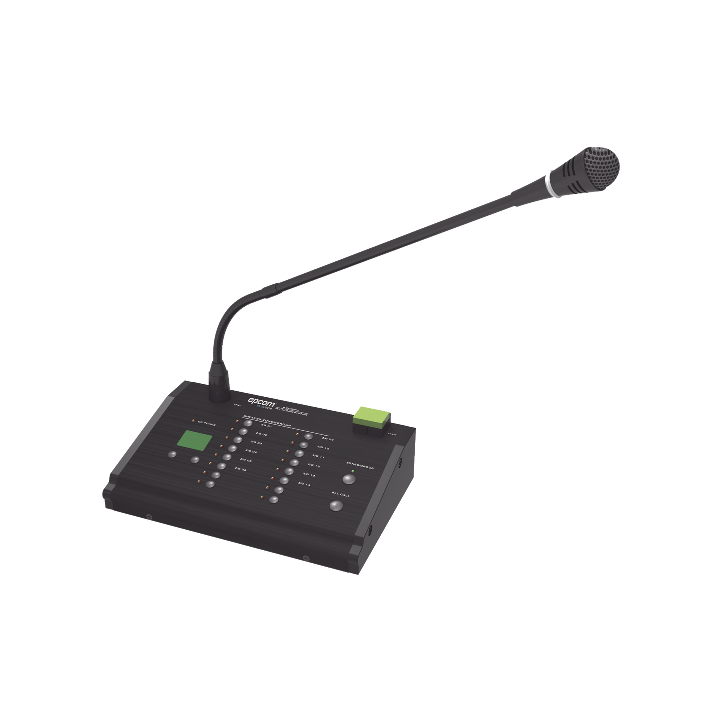 Microfono de 16 Zonas | Soporta Máximo 32 Pzas en Cascada - SILYMX