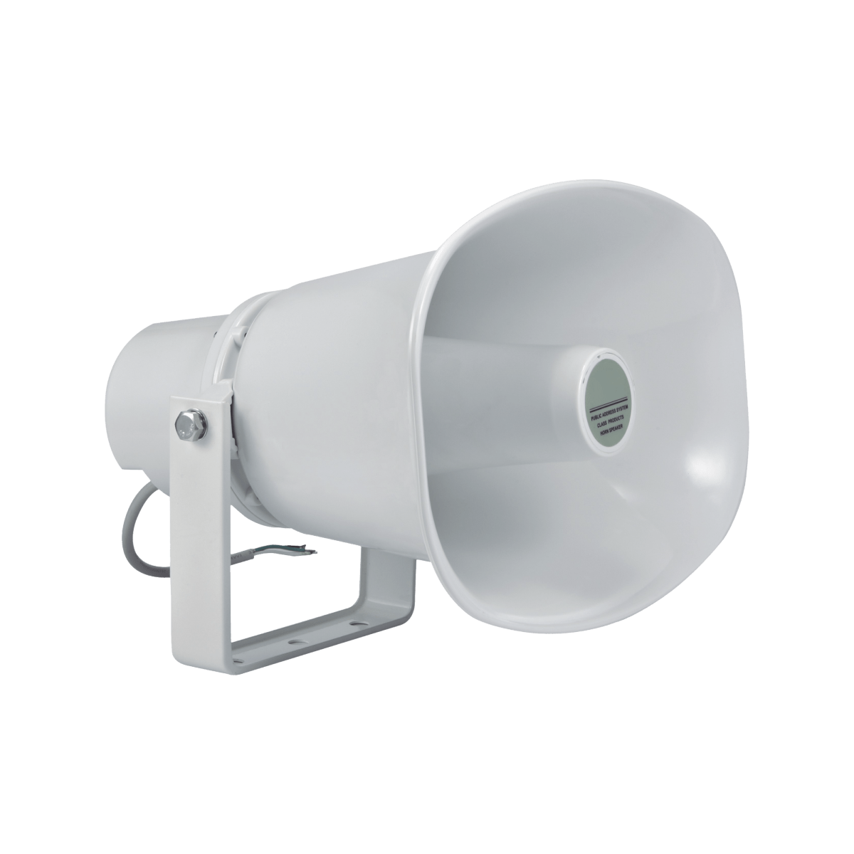 Altavoz para Exterior | Tipo Trompeta | 15-30W | 70/100V | IP66 | Material ABS | Bracket de Metal - SILYMX