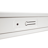 Letrero LED de SALIDA Universal con alto brillo uso en pared, lateral o techo Batería de Respaldo Incluida - SILYMX