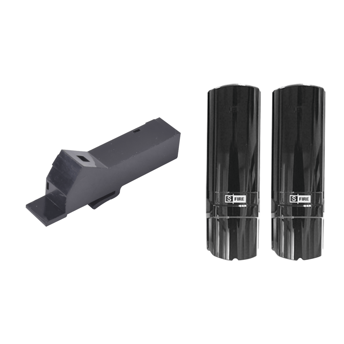 Detector de rayo fotoeléctrico / 3 rayos / 4 frecuencias / 100mts exterior / Alimentacion 12-24 vcd - SILYMX