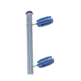 Aislador de color Azul para postes de esquina de alta Resistencia con Anti UV de uso en cercos eléctricos - SILYMX