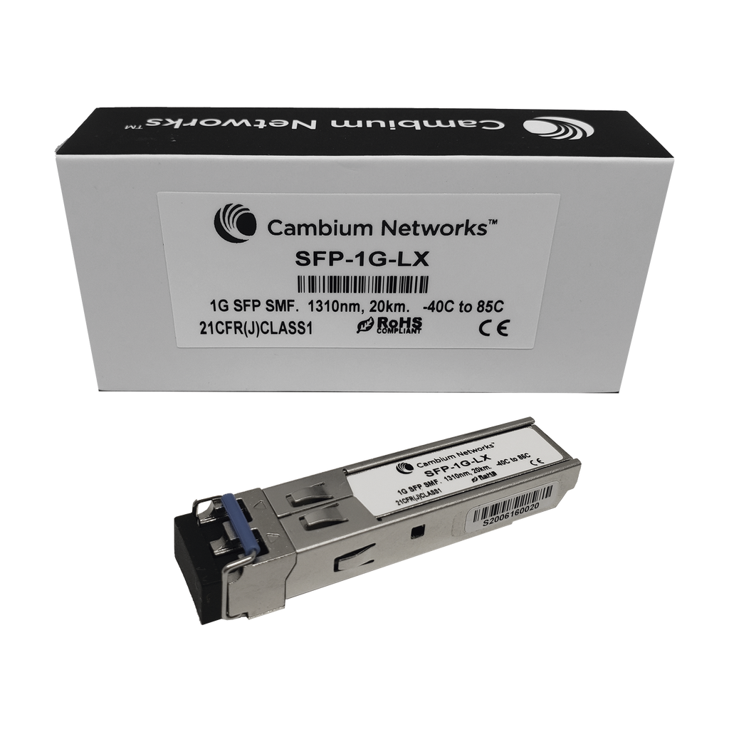 Transceptor MiniGbic SFP, 1 Gbps, Monomodo, distancia hasta 20 km, conector LC - SILYMX