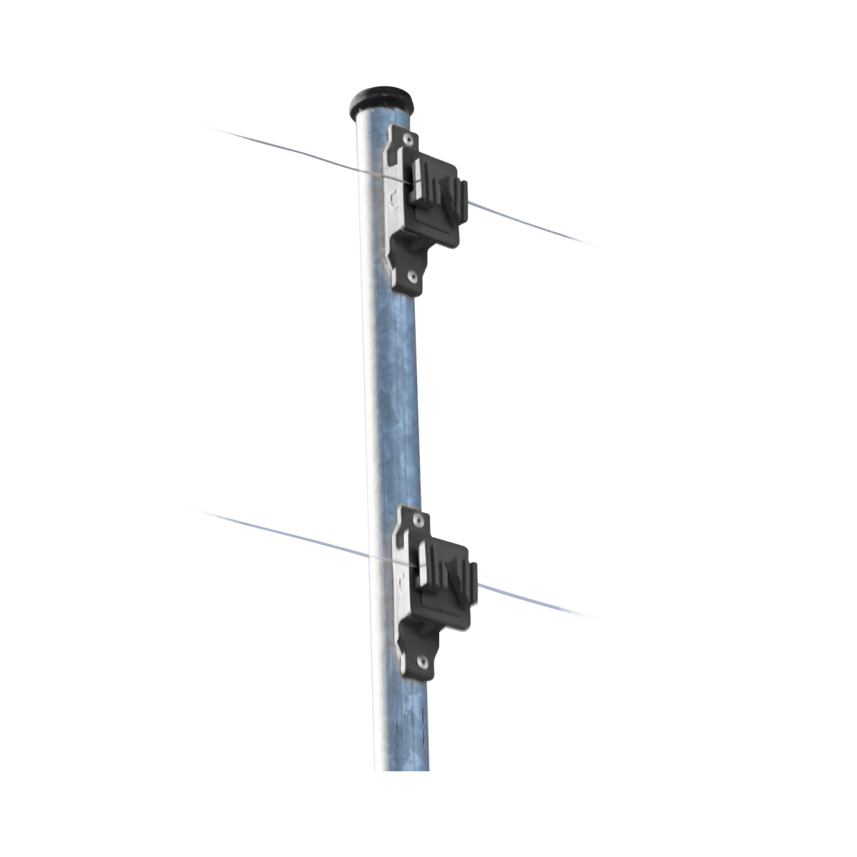 Aislador de Paso reforzado para cercos eléctricos, resistente al clima extremoso - SILYMX