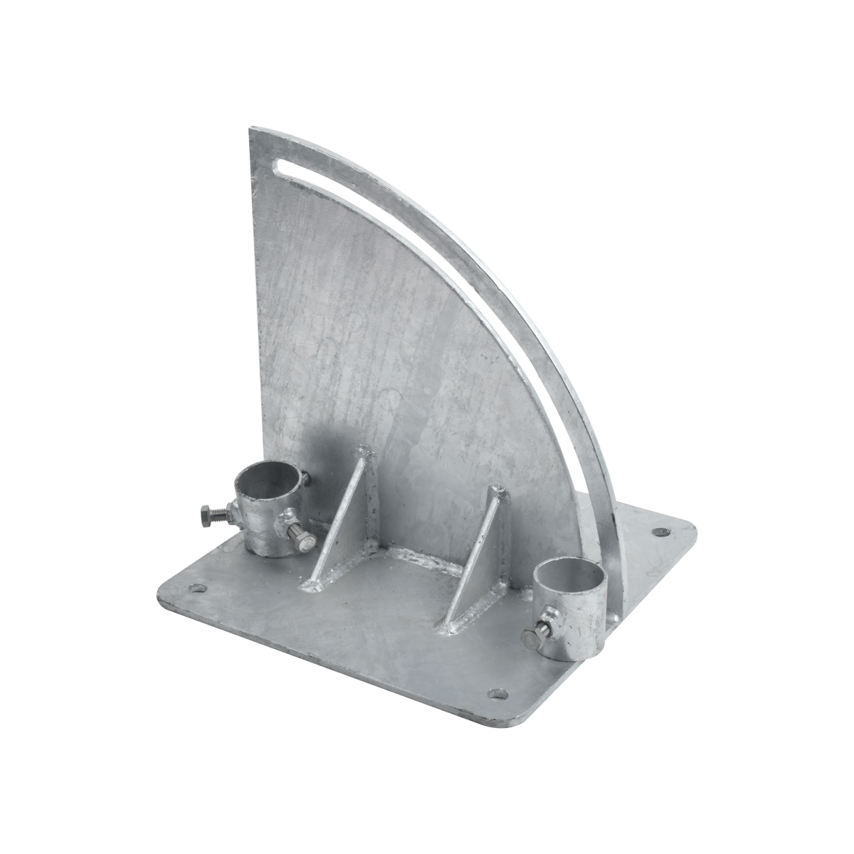 Base Para Mástil Con Ajuste De Ángulo. Diámetros De Mastil: 1" A 2" SLM-BA-8G - SILYMX